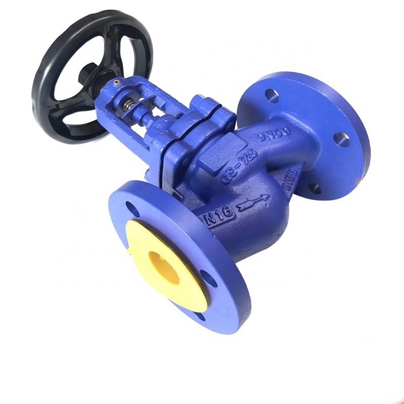 Factory supply DN15-DN500 cast steel Bellow seal globe valve stop valve