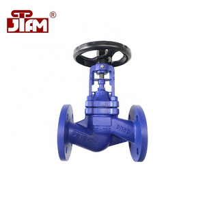 Factory supply DN15-DN500 cast steel Bellow seal globe valve stop valve