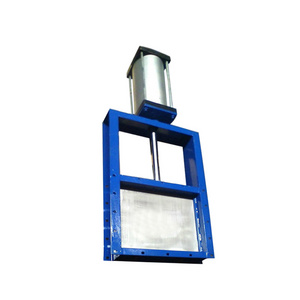 Square Type Flange knife gate valve hydraulic electric manual pneumatic Sluice Gate Valve