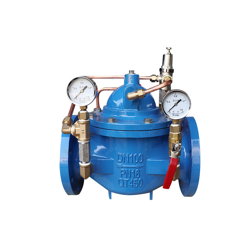 Water pipes automatic emergency shut-off valve flow control regulator valve globe valve for sale