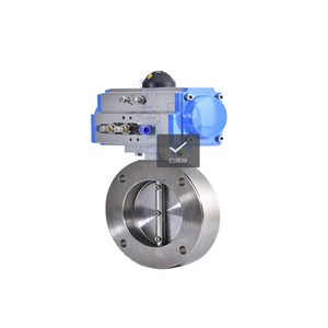 Hot selling stainless steel butterfly valve flange connection butterfly valve pneumatic vacuum butterfly valve