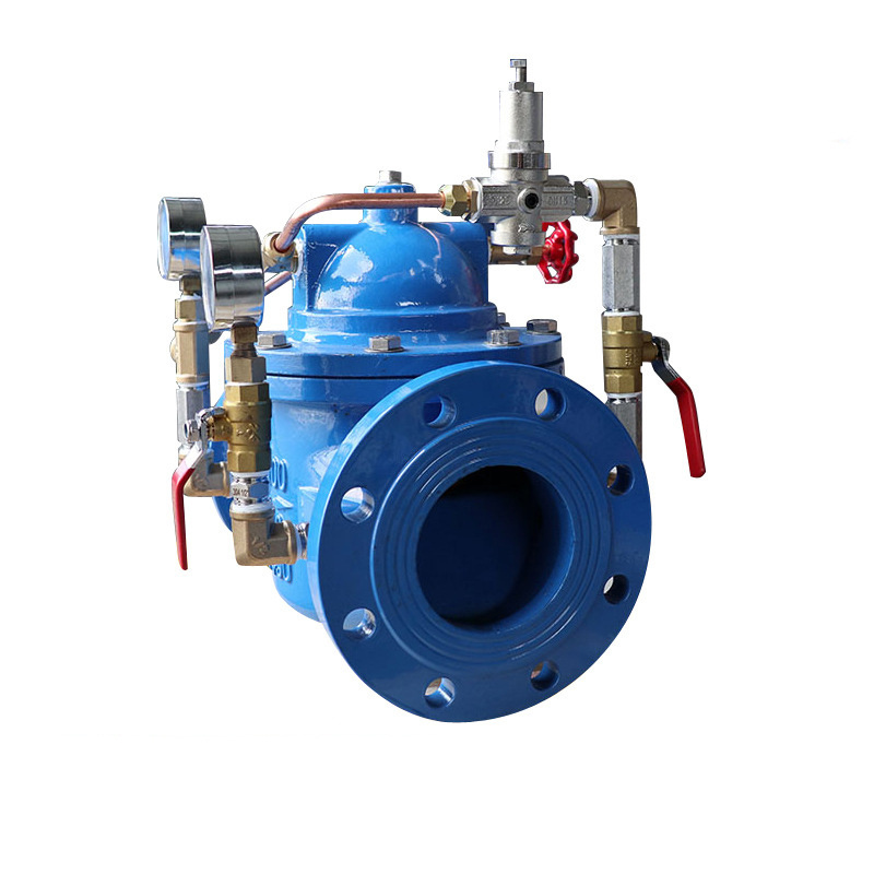 Water pipes automatic emergency shut-off valve flow control regulator valve globe valve for sale