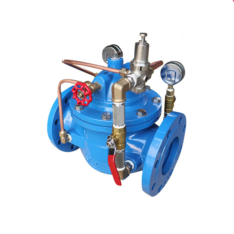 Water pipes automatic emergency shut-off valve flow control regulator valve globe valve for sale