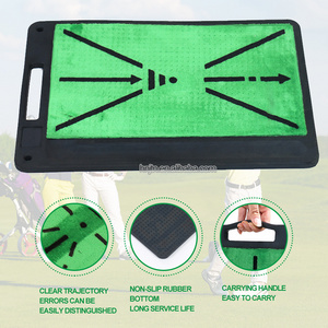 Velvet Golf Practice Mats Golf Swing Tracker mat for Golf Training aid Divot Board for Indoor & Outdoor Practice