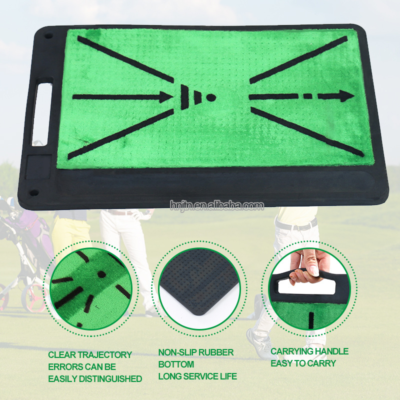 Velvet Golf Training Mat Swing Detection Bating mat Golf Training Aids