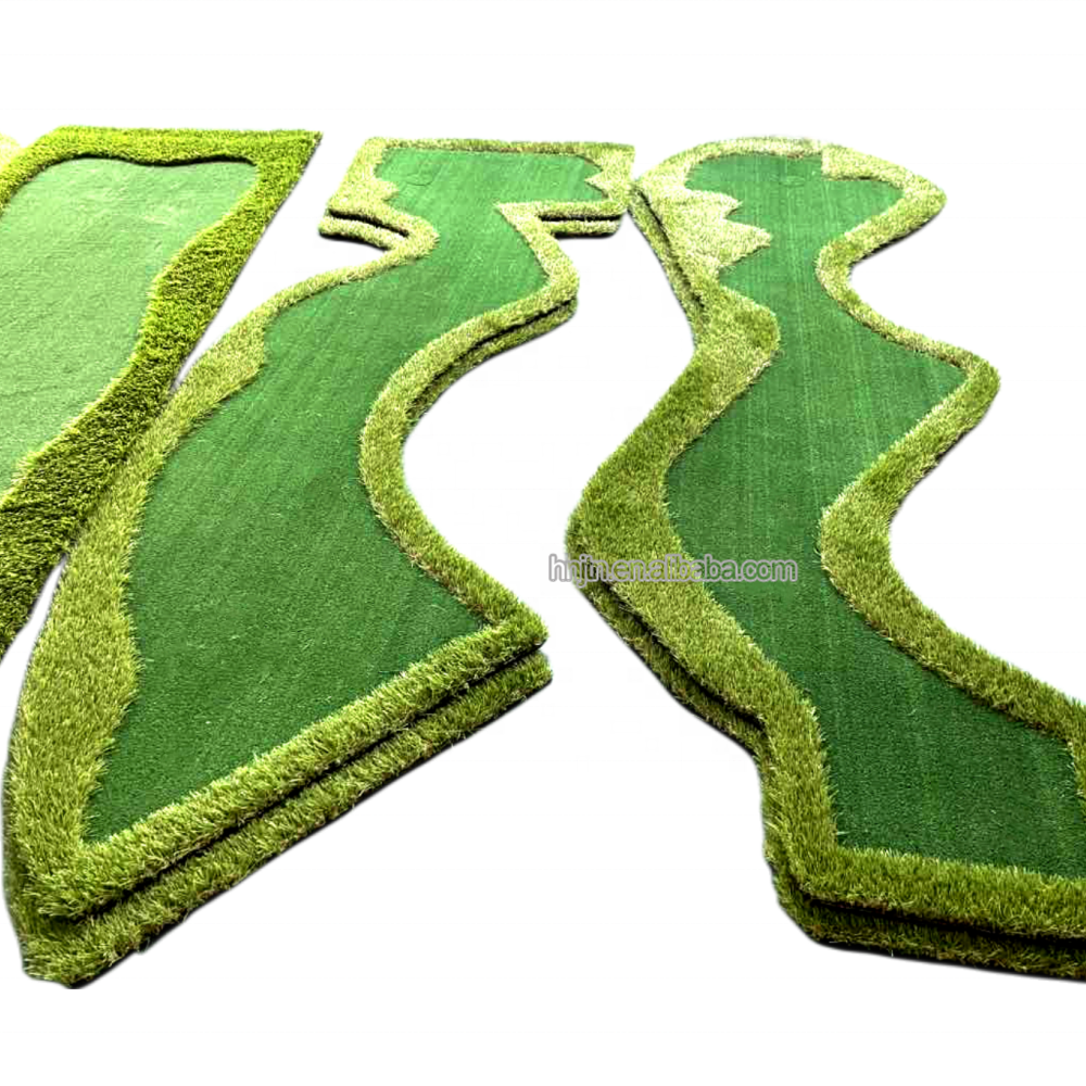 Factory direct custom indoor golf training aids mini golf putting green artificial grass golf course