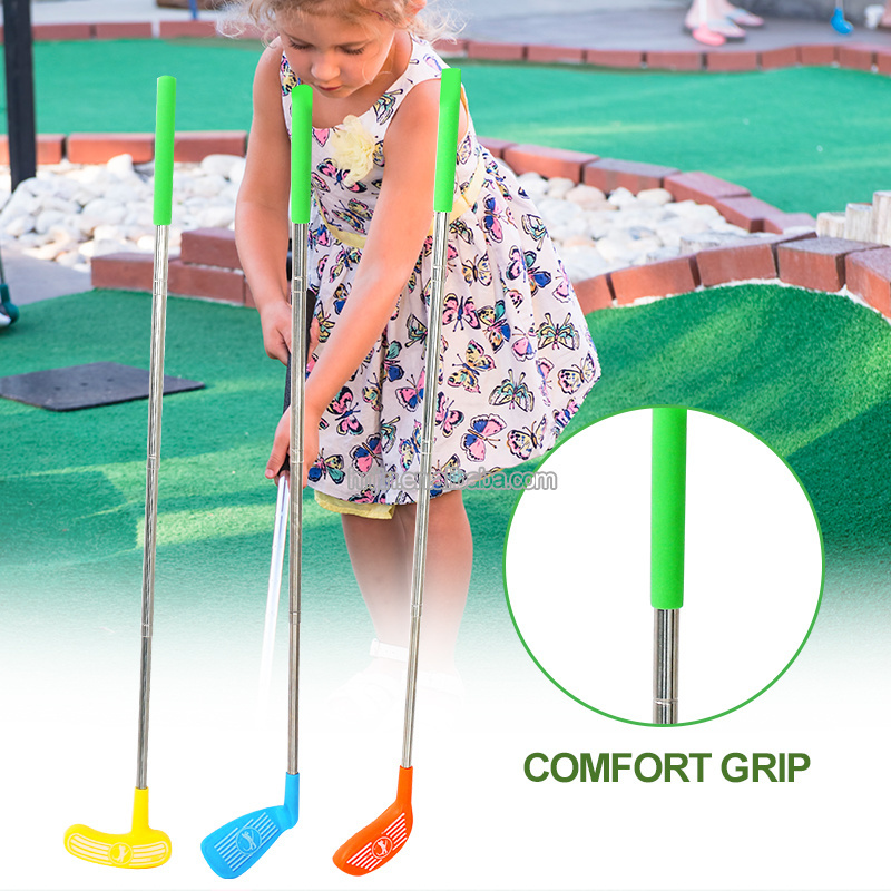 Hot Liberry Kids Golf Set, Retractable Toy Golf Clubs for Toddlers, Mini Golf Set for Children