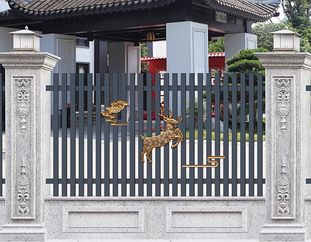 High Quality Metal Indoor Balustrade Wrought Iron Handrail Stair Railing Design Modern Stair Railings From China