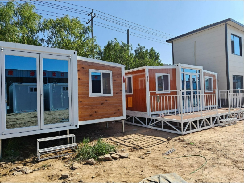 China Suppliers Custom 20ft 40ft Expandable Foldable Container House Prefab Bedroom Homes Folding Tiny Fold Out House