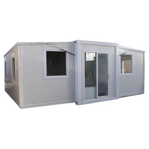 China Suppliers Custom 20ft 40ft Expandable Foldable Container House Prefab Bedroom Homes Folding Tiny Fold Out House