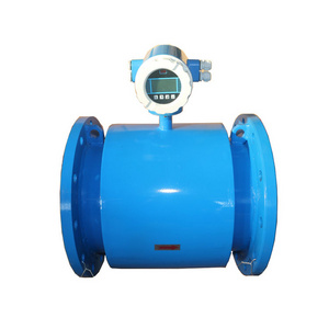 Sewage and wastewater liquid flowmeter with 0.2% accuracy and 4-20ma output magnetic flow meter