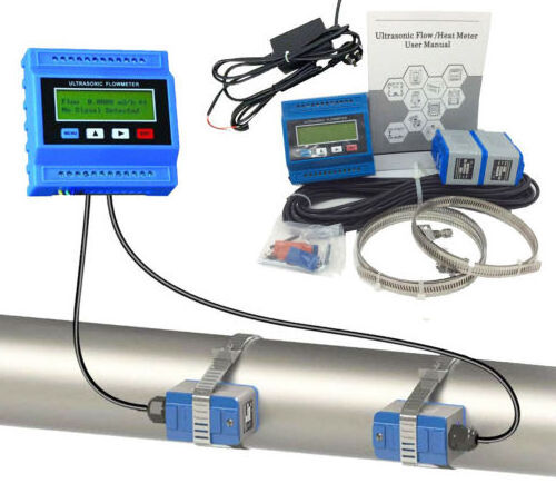 High Accuracy TUF-2000M  Ultrasonic Flow Meter Sensor Water Flowmeter Modular Ultrasonic Flow meter