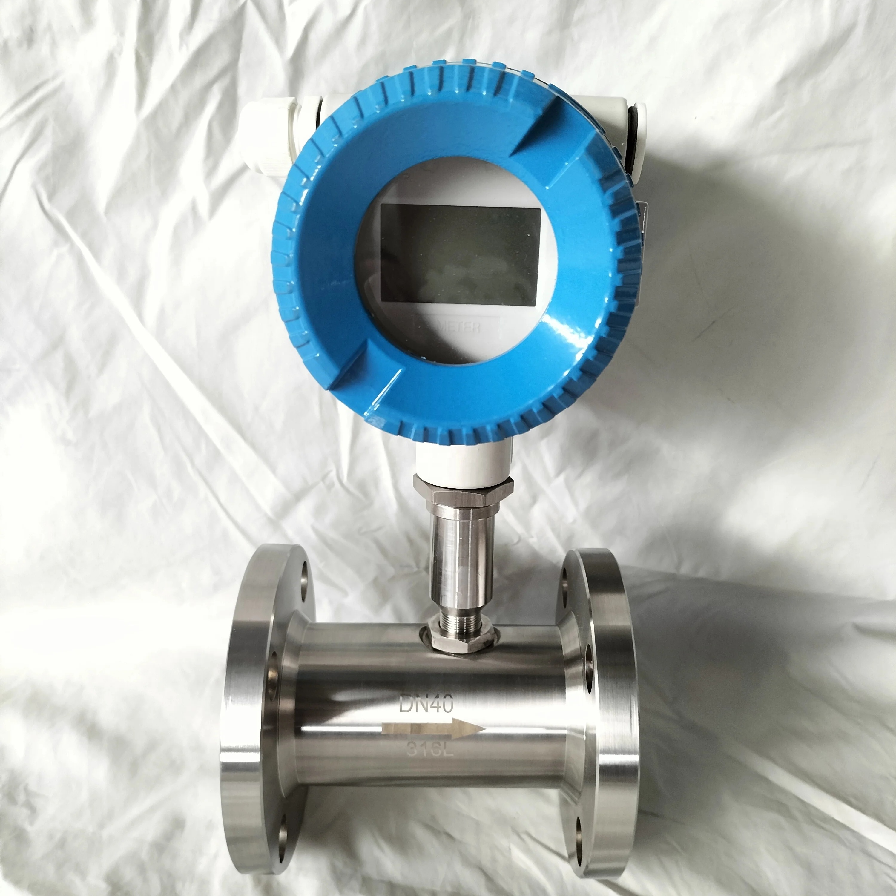 DN25 SS 304 316 Positive displacement Turbine Flow meter fuel flow meter oil meter