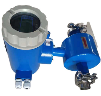 Sewage and wastewater liquid flowmeter with 0.2% accuracy and 4-20ma output magnetic flow meter