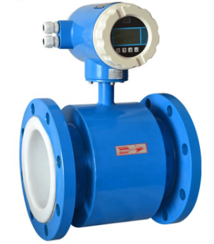 Sewage and wastewater liquid flowmeter with 0.2% accuracy and 4-20ma output magnetic flow meter