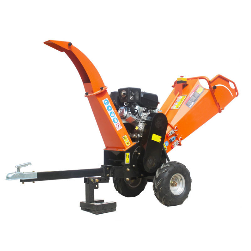 Gasoline/diesel Optional Atv Wood Mulcher Chipper With Ce Pto Tractor Forestry Machinery Wood Log Chipper