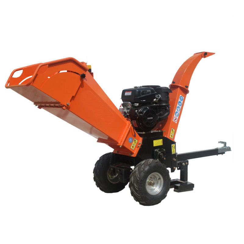 Gasoline/diesel Optional Atv Wood Mulcher Chipper With Ce Pto Tractor Forestry Machinery Wood Log Chipper