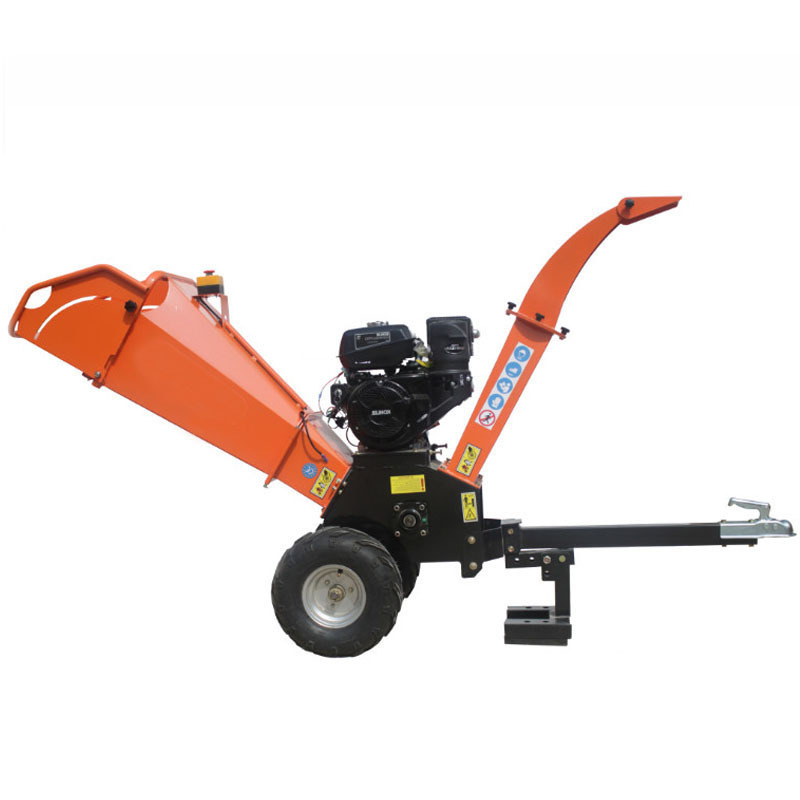 Gasoline/diesel Optional Atv Wood Mulcher Chipper With Ce Pto Tractor Forestry Machinery Wood Log Chipper