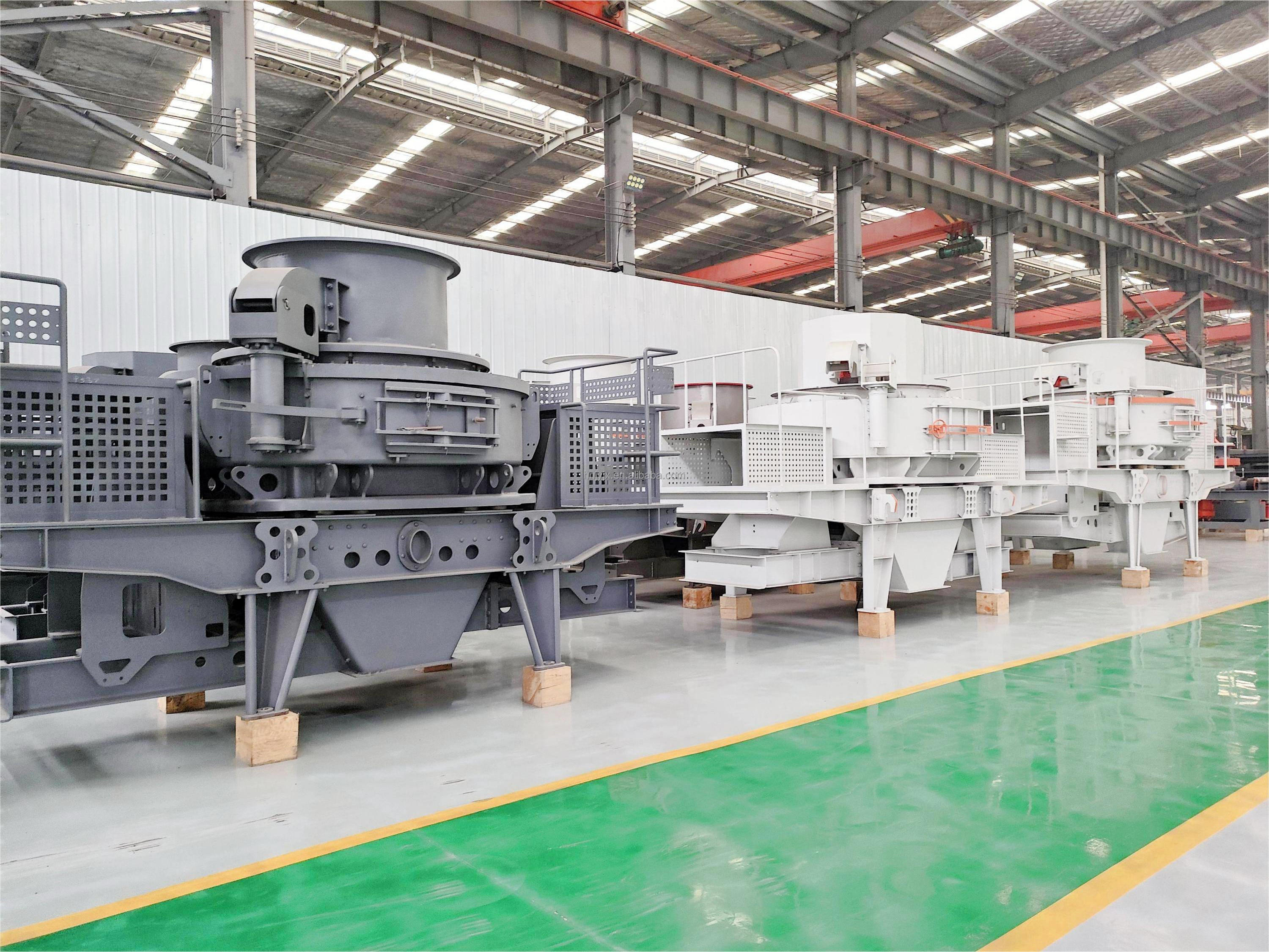 VSI m artificial sand manufacturing machine plant and stone crusher sand making machine