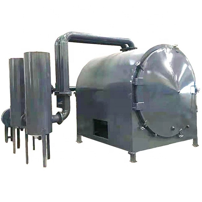 High Capacity Wood recycle Log branches chipping biochar barbecue firewood Charcoal furnace Making pyrolysis kiln Machine Price