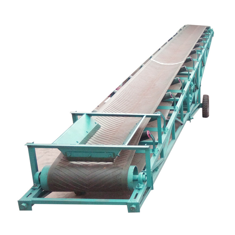 Hot selling construction crushing equipment B800 rubber belt conveyor machine for sale