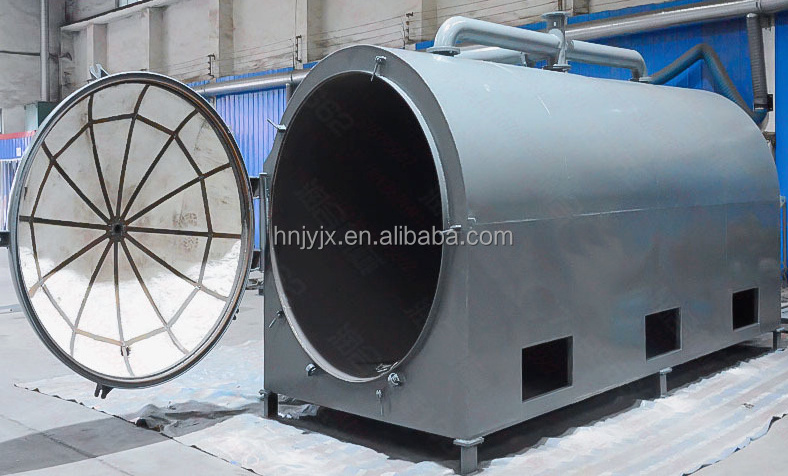 High quality and reliable charcoal blast furnace biochar making machinecharcoal retort kiln with cheap price