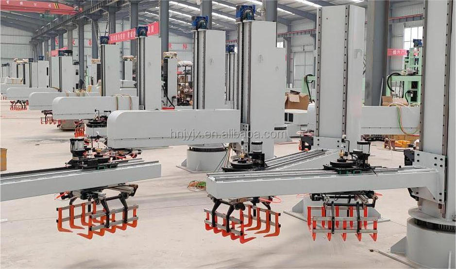 Industrial High Level Palletizer Fully Automatic Robot Palletizer Robotic Case Pall Stacker Machine For Stacking