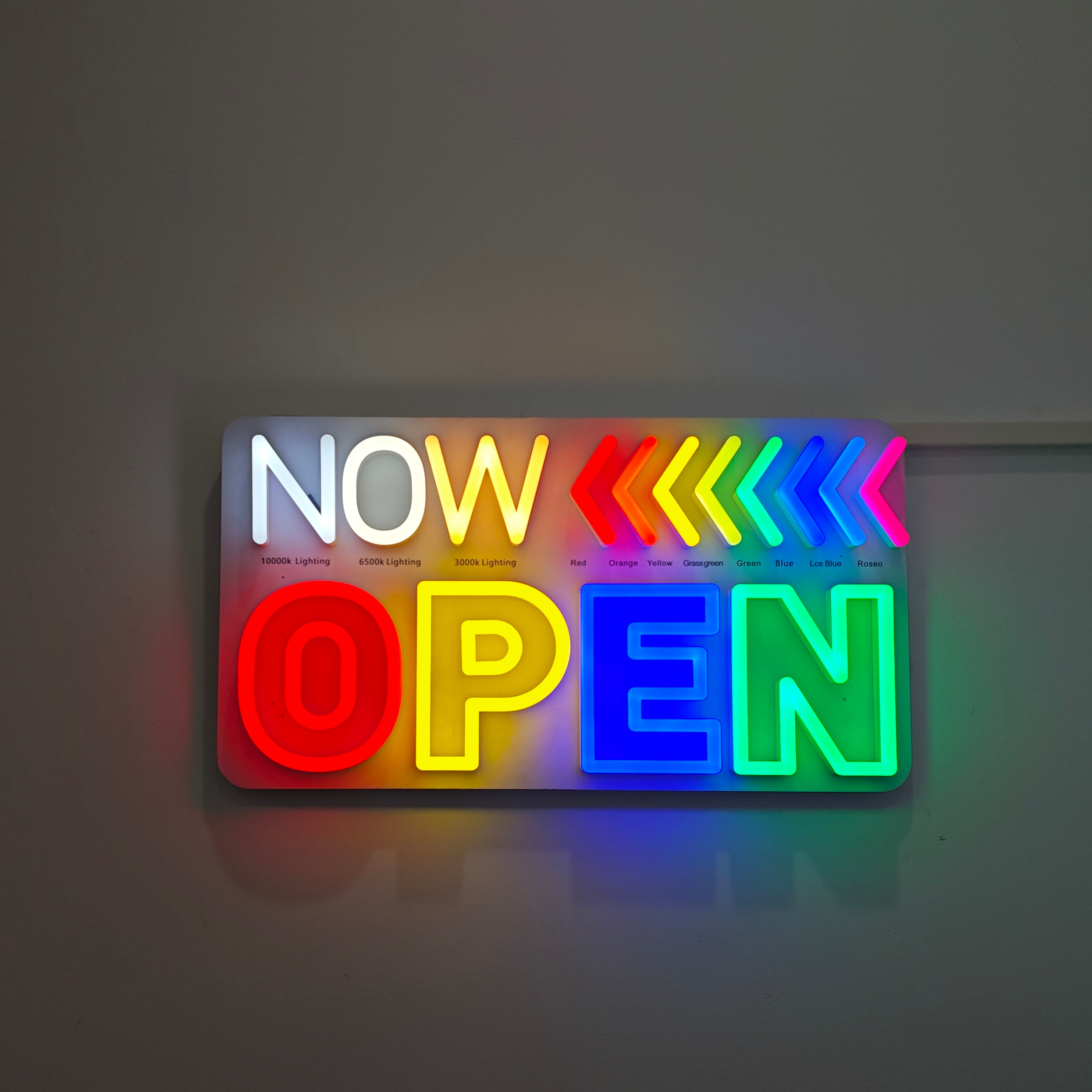 open close sign shop open business led lighting 24 hours neon store led open sign office signage