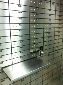 high security safe deposit box with double key locker for hotel and bank ODM/OEM manufacturer