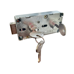 Dual key lock for safe deposit box with client key and master key JZ-02