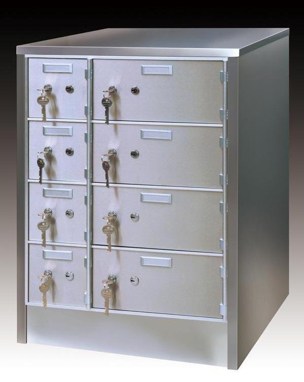 high security safe deposit box with double key locker for hotel and bank ODM/OEM manufacturer