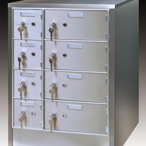 high security safe deposit box with double key locker for hotel and bank ODM/OEM manufacturer