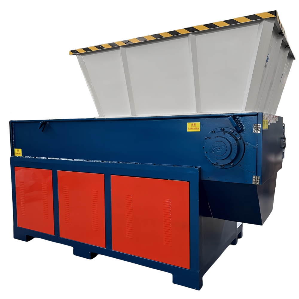 Single Shaft Waste Tire Recycling Machine Otr Tyre Shredder Machine For Sale