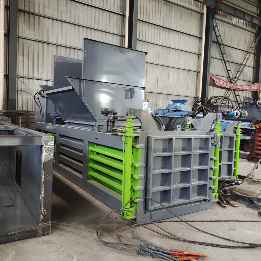 Mini Steel Scrap Baler Plastic Compactor Baler Machine For Recycling