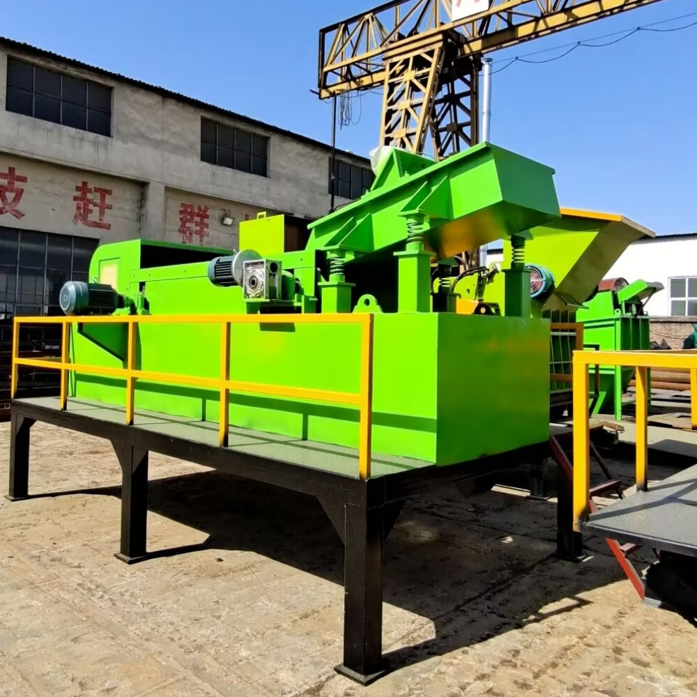 Metal Sorting Machine Eccentric Eddy Current Separator For Waste Electrical Appliances Recycling