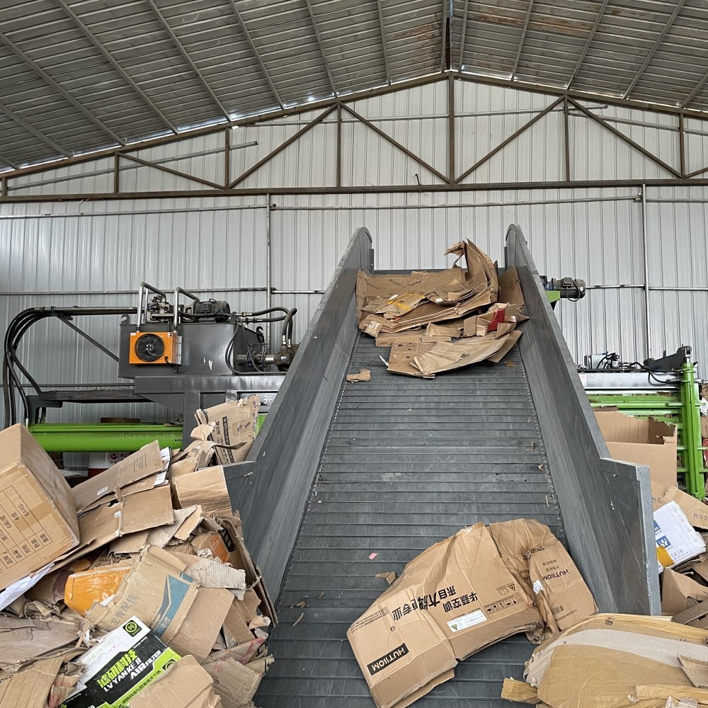 Mini Steel Scrap Baler Plastic Compactor Baler Machine For Recycling