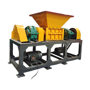 Automatic Car Tyre Shredder Machine Tire Recycling Plant  Tyre Shredder Machine 20t Per Hour