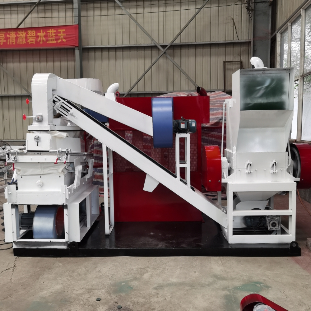 Scrap Copper Wire Separator Machine Granulators Separator Electric Wires And Cables