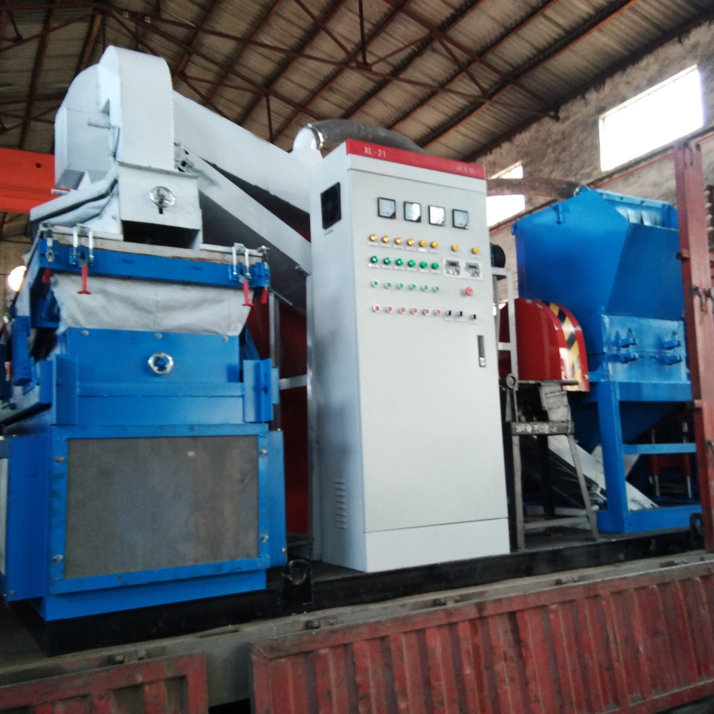 Copper Separator Grinder Prodiction Line Electric Wire Recycling Machine Separator Copper Cable