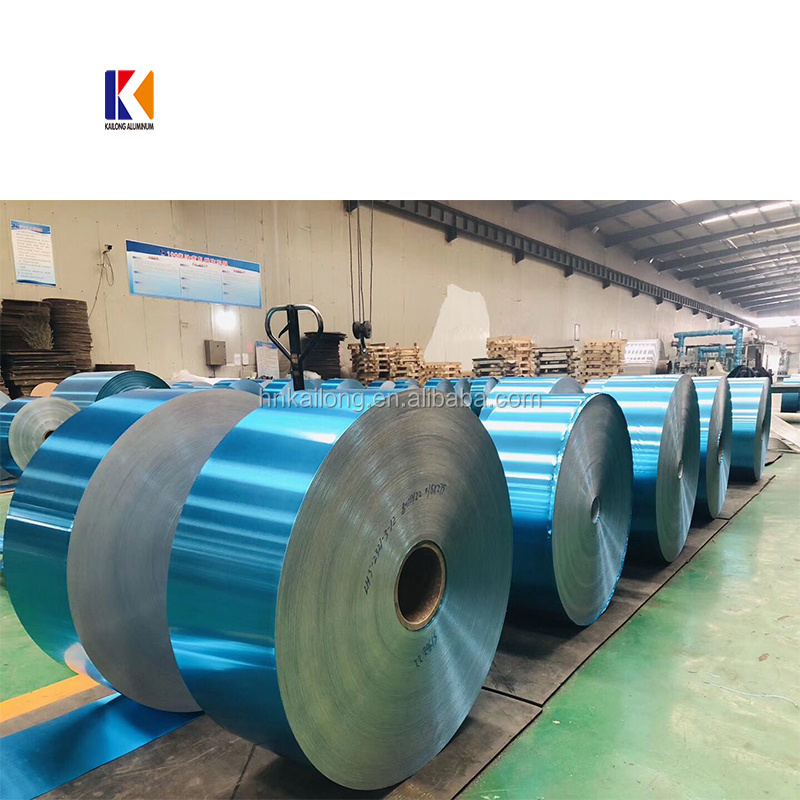 China Manufacturer 1060 3003 3005 5052 thickness 0.1mm 0.2mm 0.3mm Aluminum Coil Roll PVC film High Strength aluminum strip