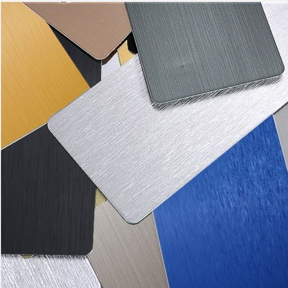 Brushed Aluminum Metal Oxide Plate Anodized Plate 1060 5052 6061 6063 Aluminum Brushed Sheet Plate for Decoration