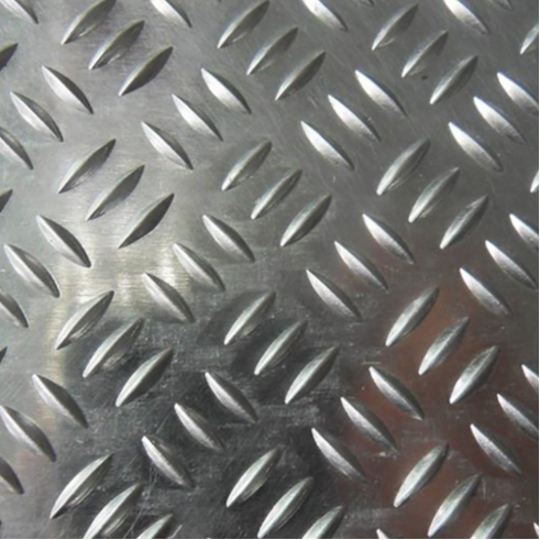 1060 3003 5052 5754 6061 6063 Tear Drop diamond Aluminum Chequered Plate Sheet Weight embossed Patterned Aluminum plate