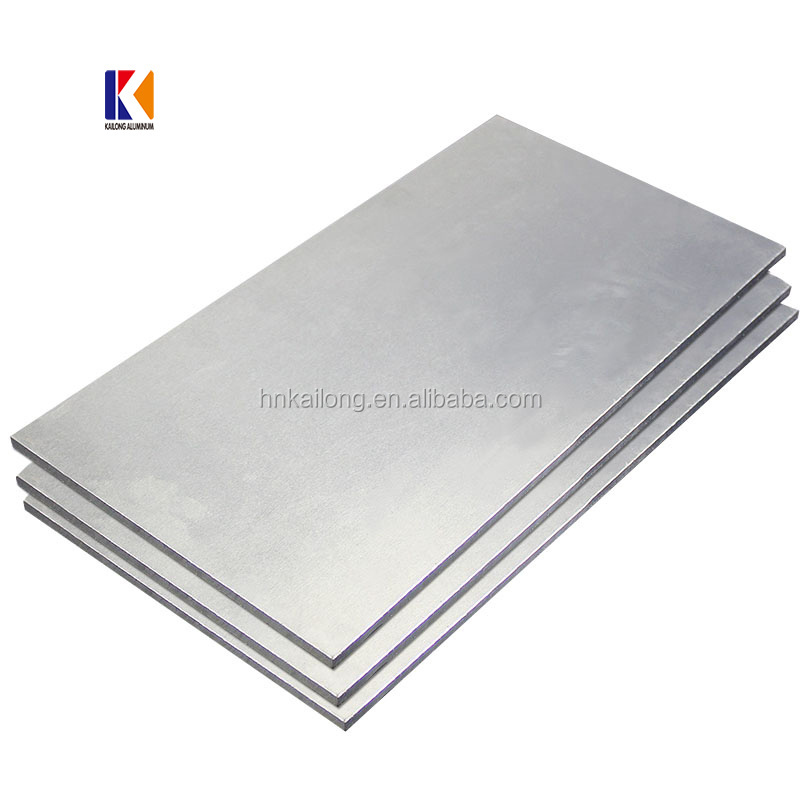 Aluminum Sheet 1100 sheet with blue film Semi-soft black anodized Aluminum Sheet high quality