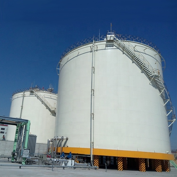 Liquid Cryogenic Tank LNG Storage Tank 10000m3 Large Single Container Cryogenic Liquid Tank For LNG LNG China Standard