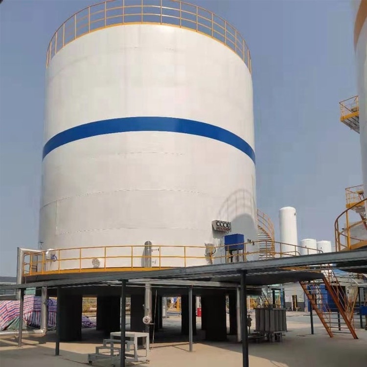 Long Service Life Cryogenic Storage Tank Liquid CO2 100m3 Gas Storage Tank Liquid Nitrogen Oxygen Tank For Sale