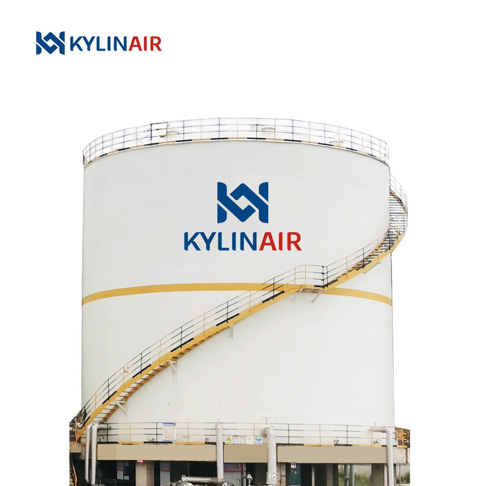 cryogenic flat bottom  liquid storage tank For Storing Crude Oil And Petroleum Products