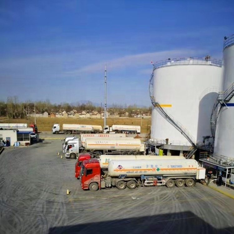 Liquid Cryogenic Tank LNG Storage Tank 10000m3 Large Single Container Cryogenic Liquid Tank For LNG LNG China Standard