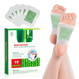 Hot Sales 100% Natural Herbal and Bamboo Vinegar OEM ODM Slimming Detox Foot Patch