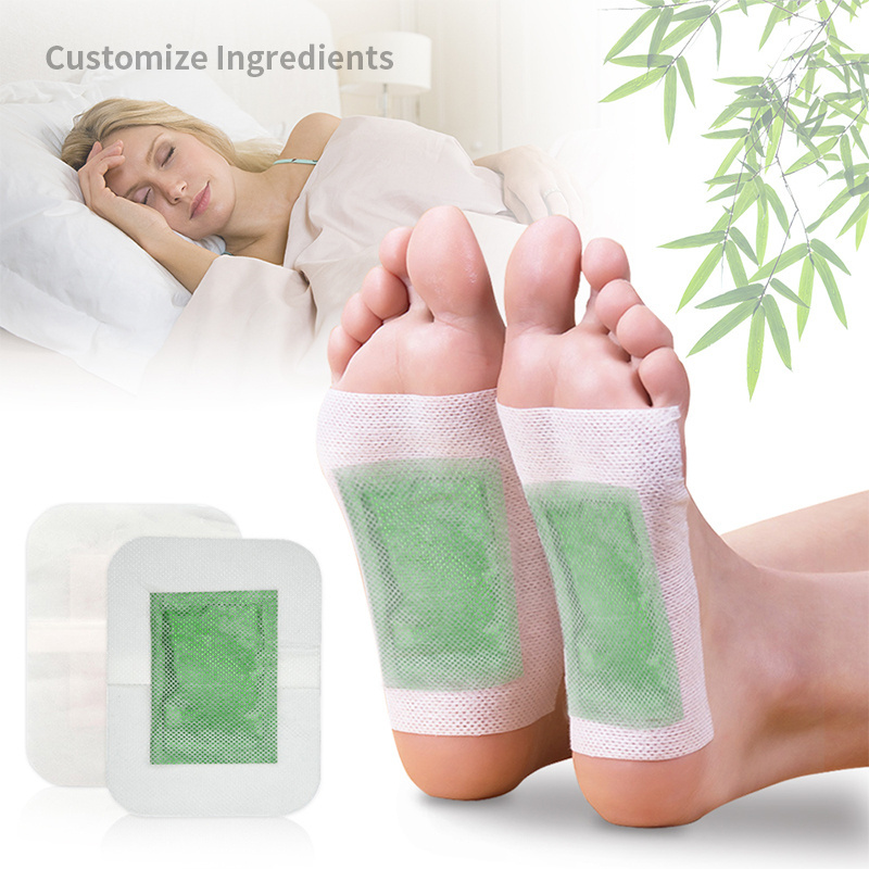 Hot Sales 100% Natural Herbal and Bamboo Vinegar OEM ODM Slimming Detox Foot Patch