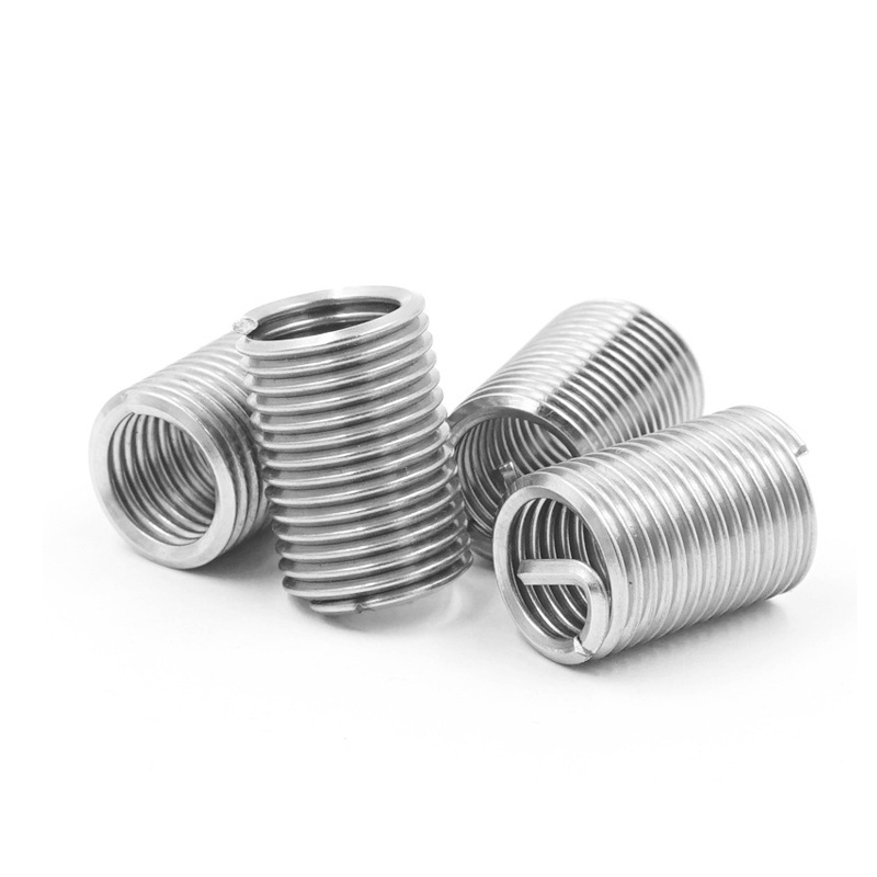 Kebida 304 stainless steel wire screw sleeve thread sheath steel sleeve M2M2.5 M3*0.5 M4*0.7 M10*1.25